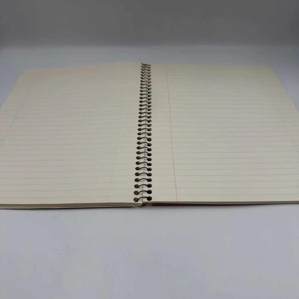 Vintage Mead Garfield Odie Spiral Notebook Don't Worry Be Stupid Wide Ruled
